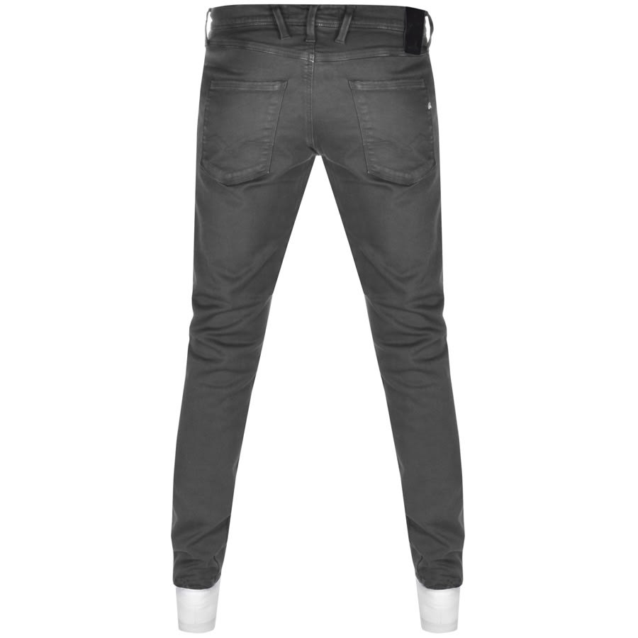 Alternative Image for ProductReplay Anbass Hyperflex Jeans Grey2